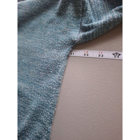 Old Navy Women Pullover Sweater S Scoop Neck Blue Knit Soft Lagenlook Preppy - Picture 6 of 7